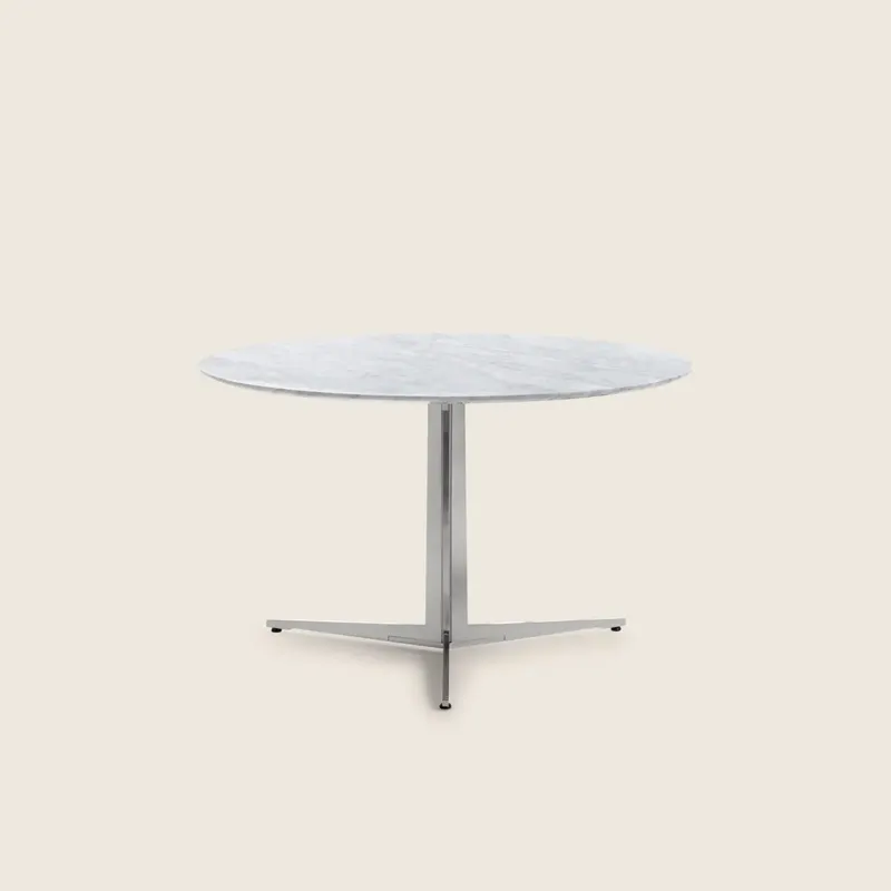 Flexform Журнальный столик Fly Calacatta oro Matt d60 от Flexform — в интерьере