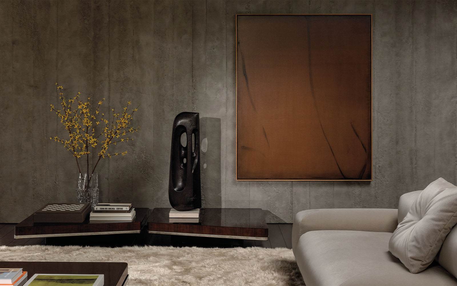 Minotti Журнальный столик Orion Coffee Table от Minotti — в интерьере