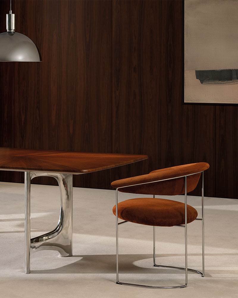 Minotti Стул Elyne "Dining" от Minotti — в интерьере
