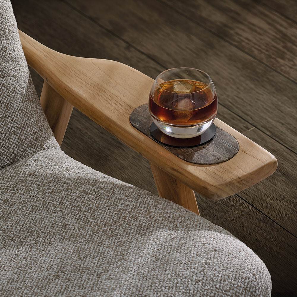 Minotti Уличное кресло Elas "Cord" Outdoor от Minotti — в интерьере