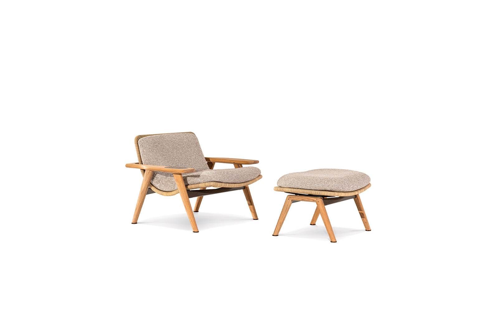 Minotti Уличное кресло Elas "Cord" Outdoor от Minotti