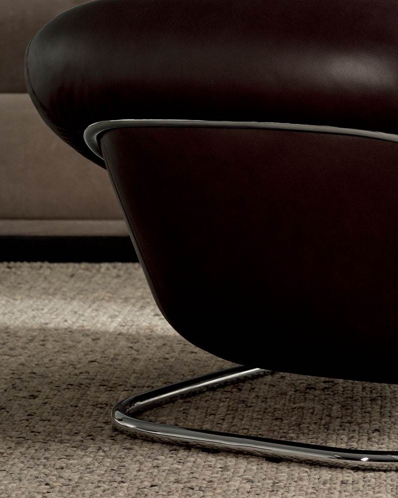 Minotti Кресло Barrel от Minotti — в интерьере
