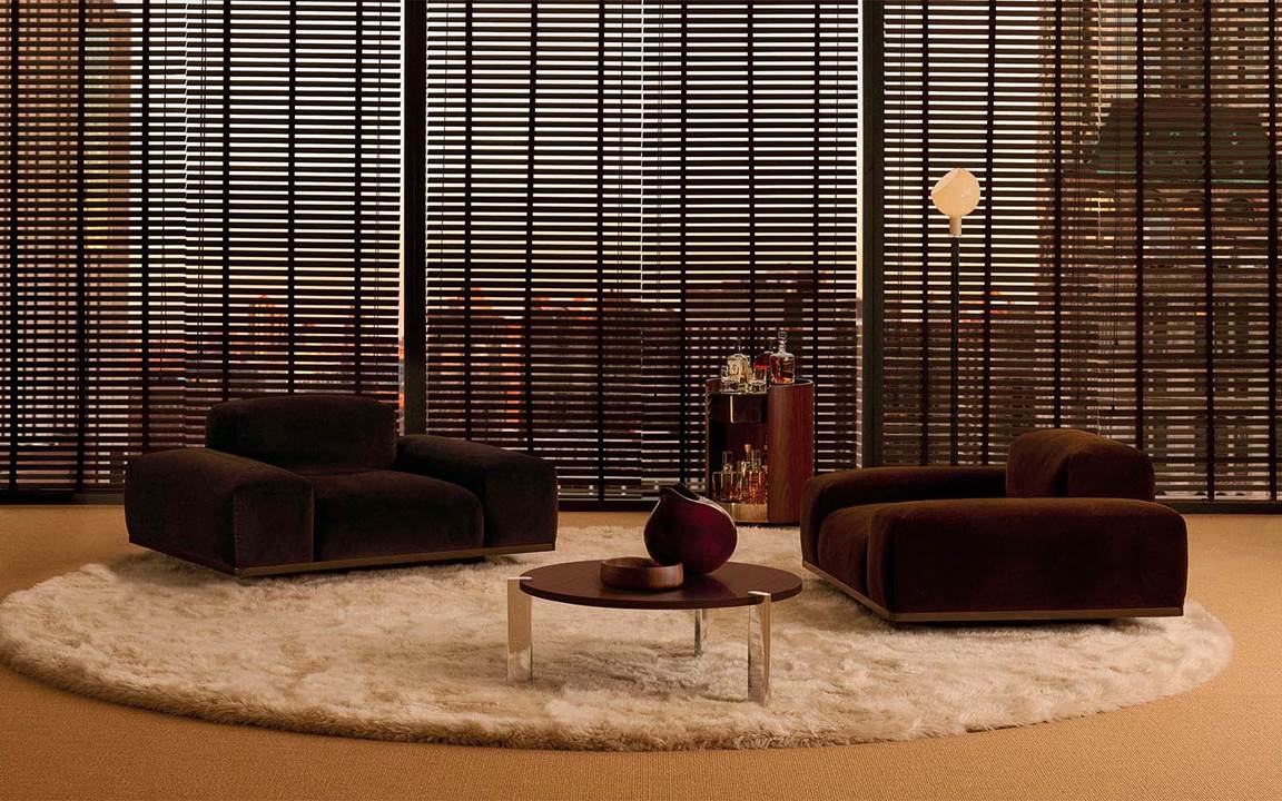 Minotti Кресло Orion от Minotti — в интерьере