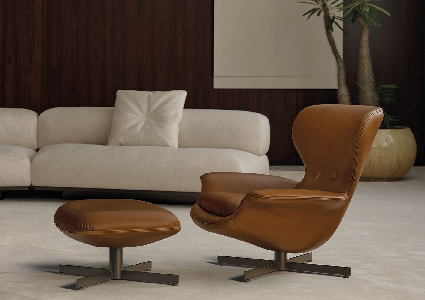 Minotti Кресло Elas от Minotti — в интерьере