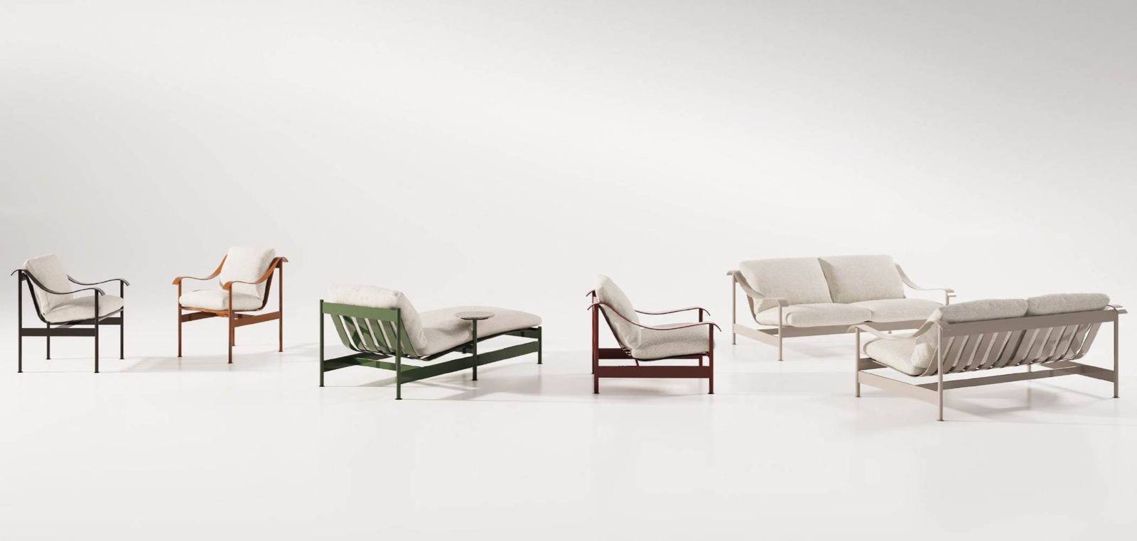 Minotti Уличный диван Sandy от Minotti — в интерьере