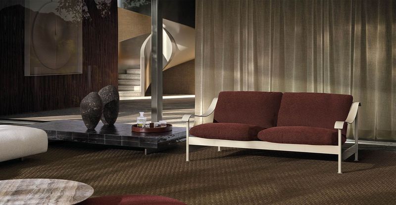 Minotti Уличный диван Sandy от Minotti — в интерьере