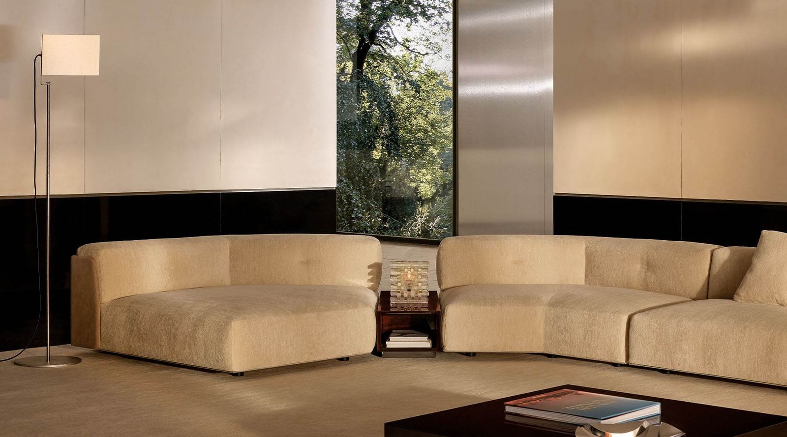 Minotti Диван Softcase от Minotti — в интерьере