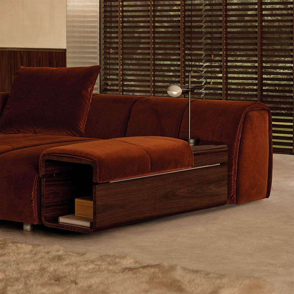 Minotti Диван Ruffle от Minotti — в интерьере