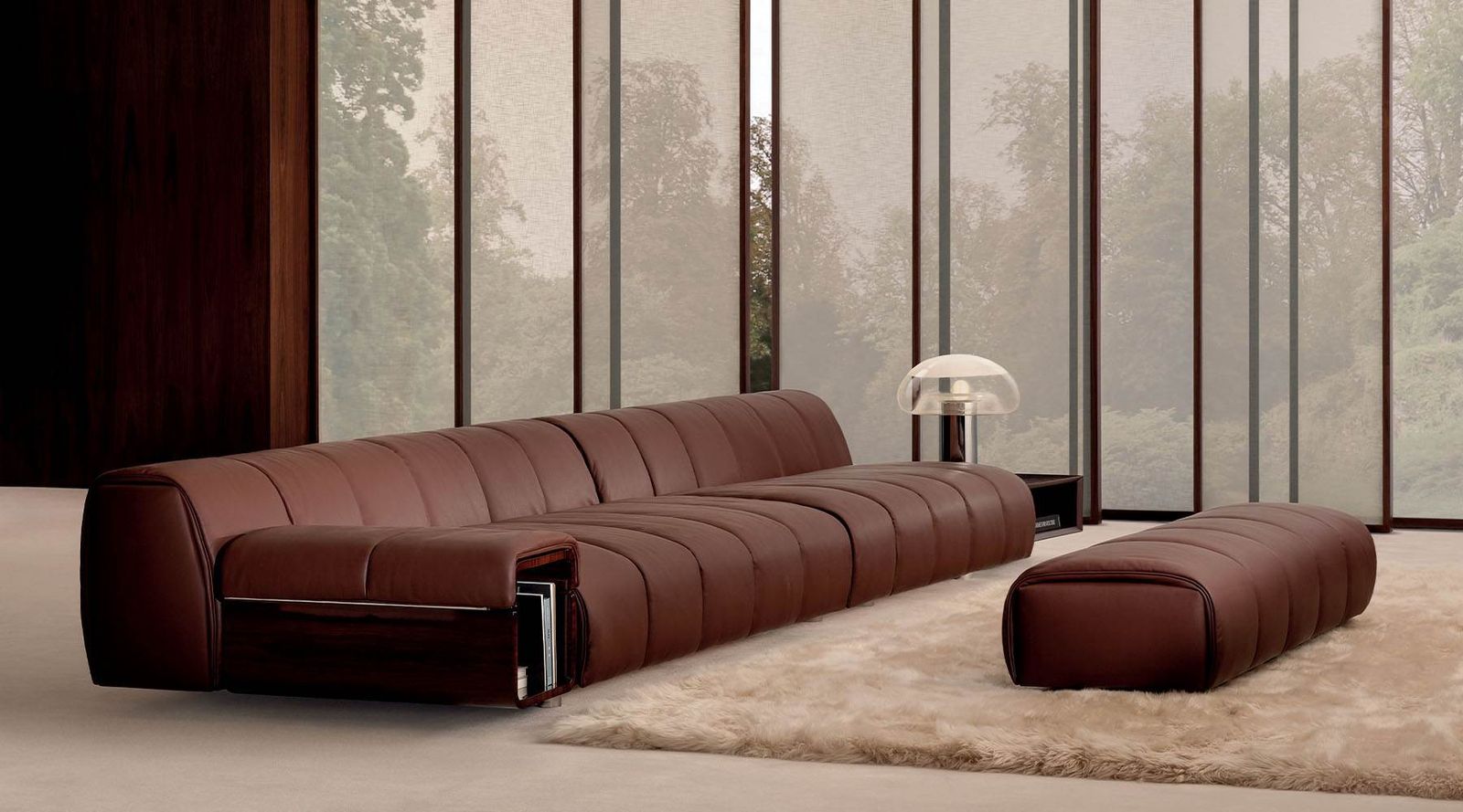 Minotti Диван Ruffle от Minotti — в интерьере