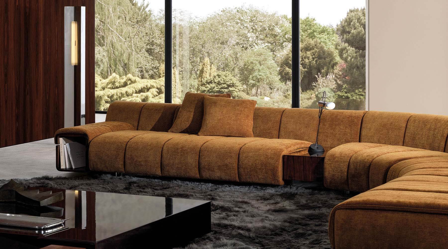 Minotti Диван Ruffle от Minotti — в интерьере