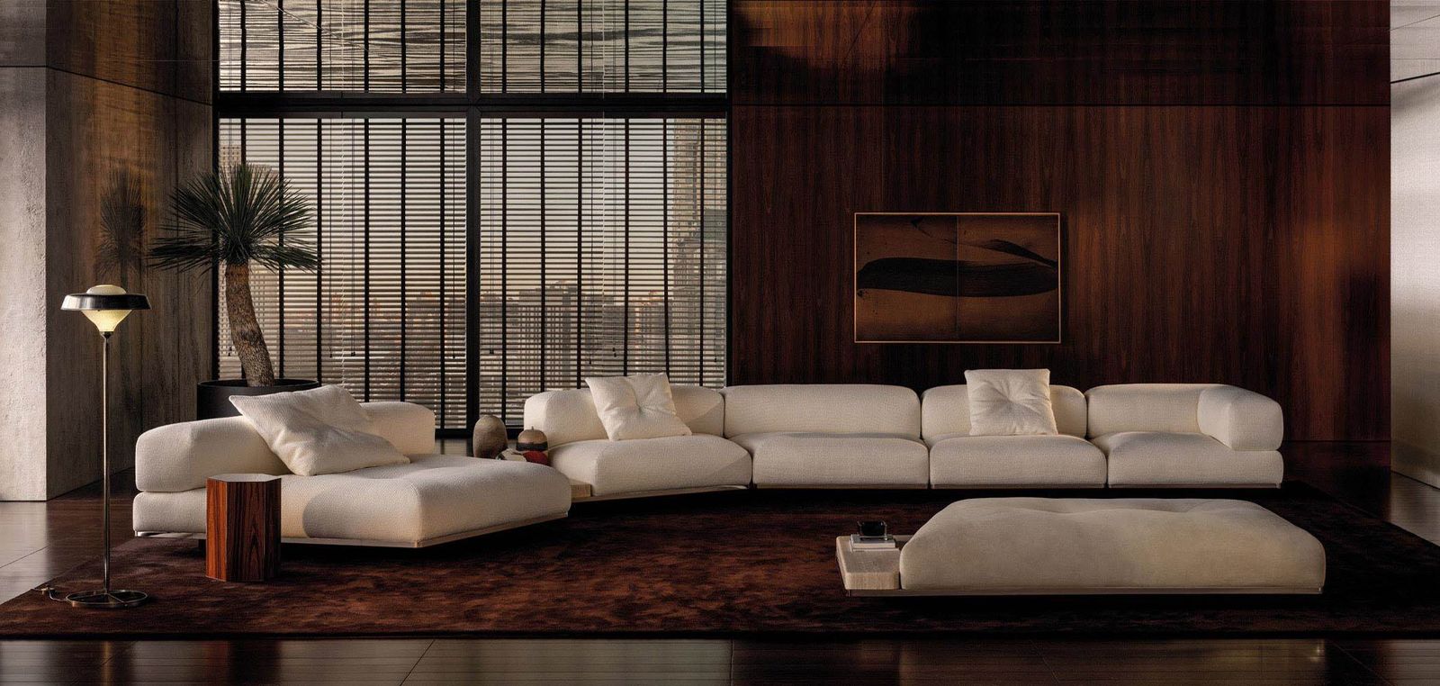 Minotti Диван Orion от Minotti — в интерьере