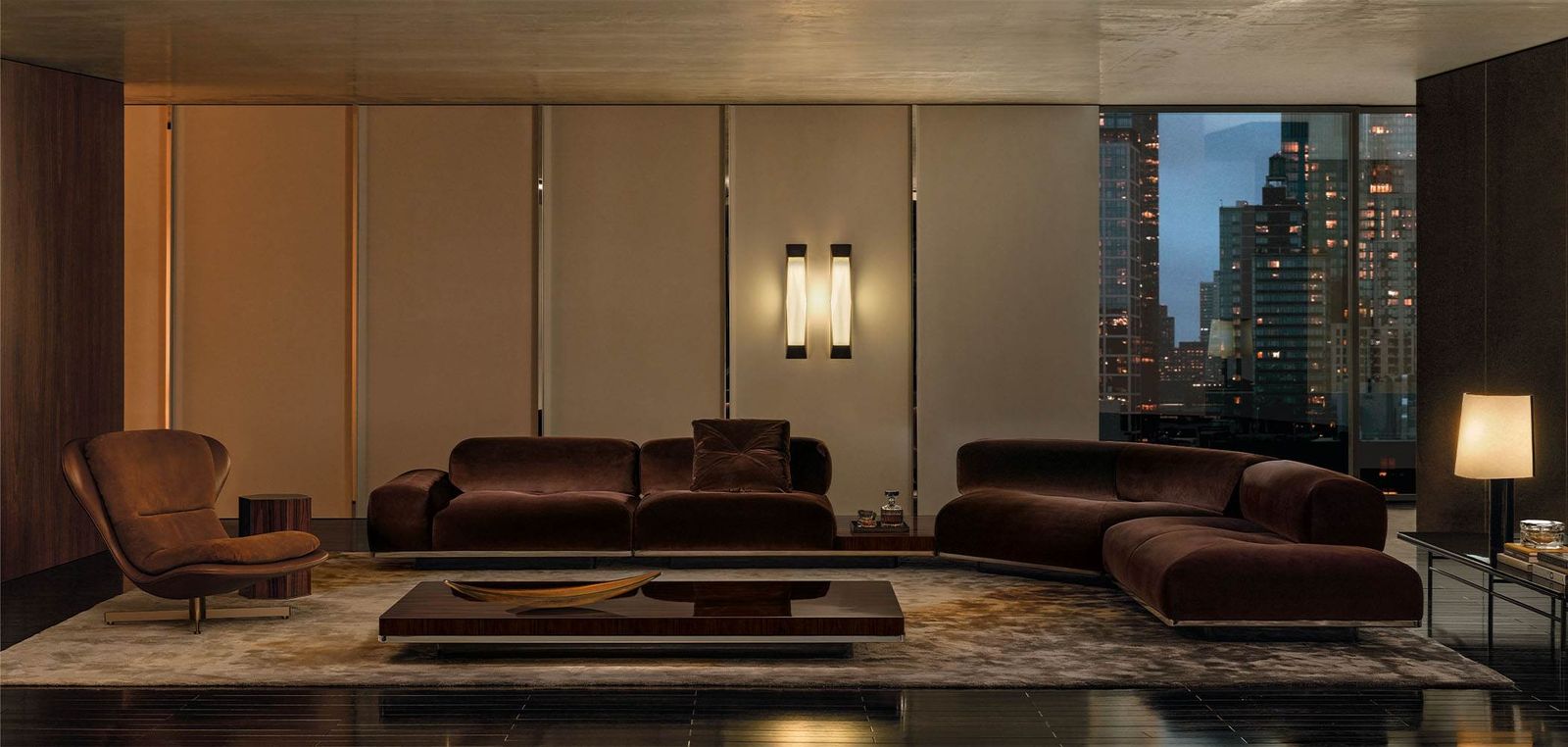 Minotti Диван Orion от Minotti — в интерьере