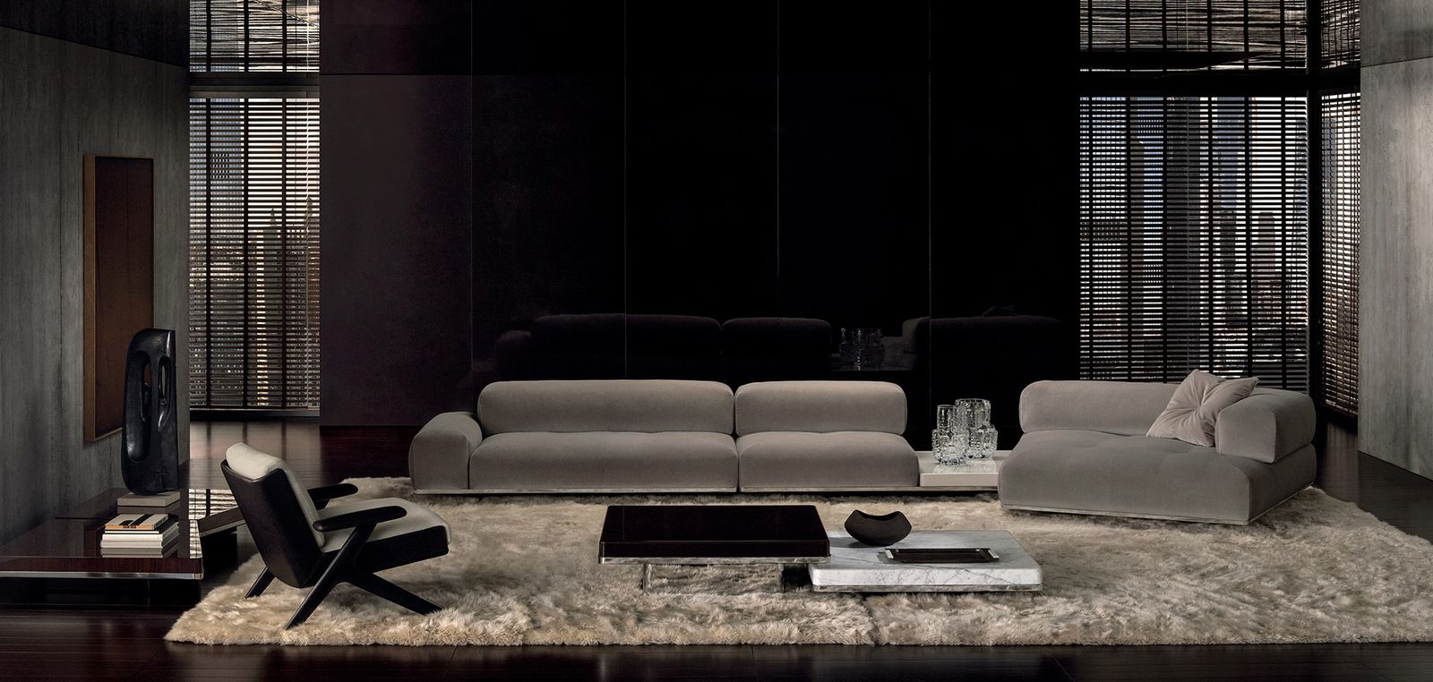 Minotti Диван Orion от Minotti — в интерьере