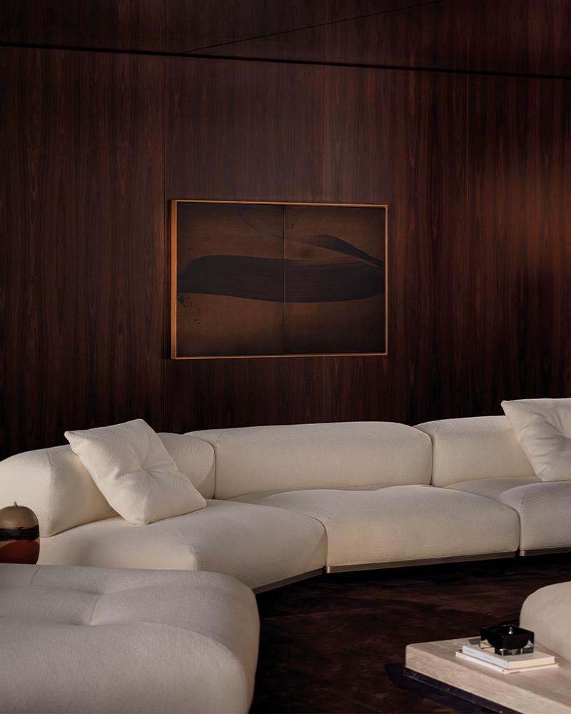 Minotti Диван Orion от Minotti — в интерьере