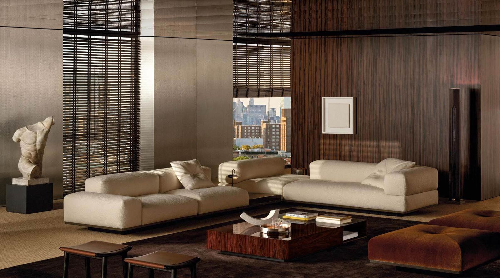 Minotti Диван Orion от Minotti — в интерьере