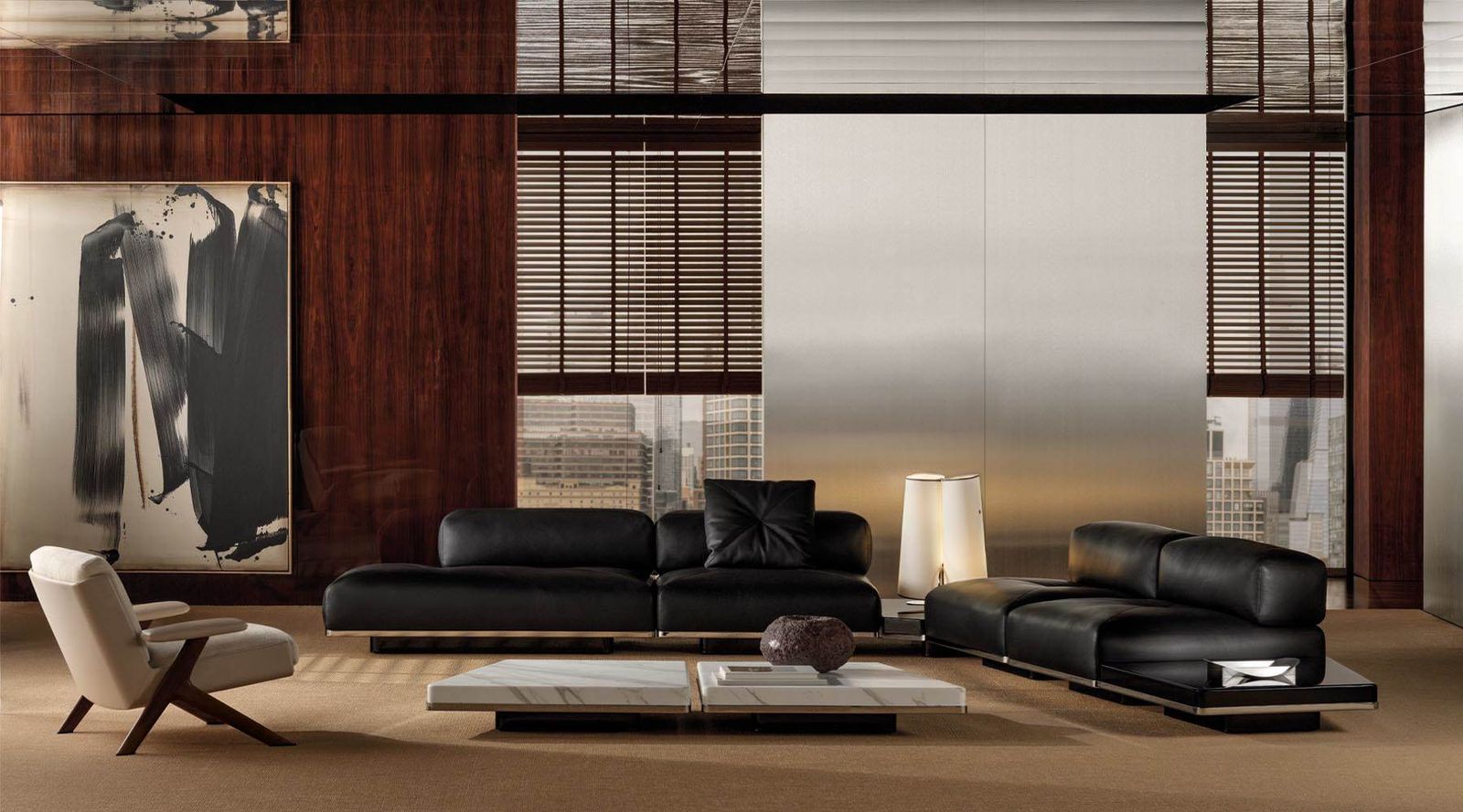 Minotti Диван Orion от Minotti — в интерьере