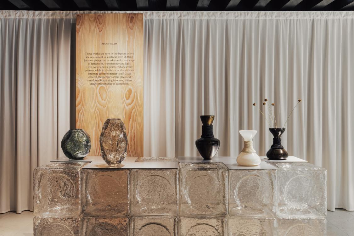 Barovier & Toso Ваза Lithos от Barovier & Toso — в интерьере