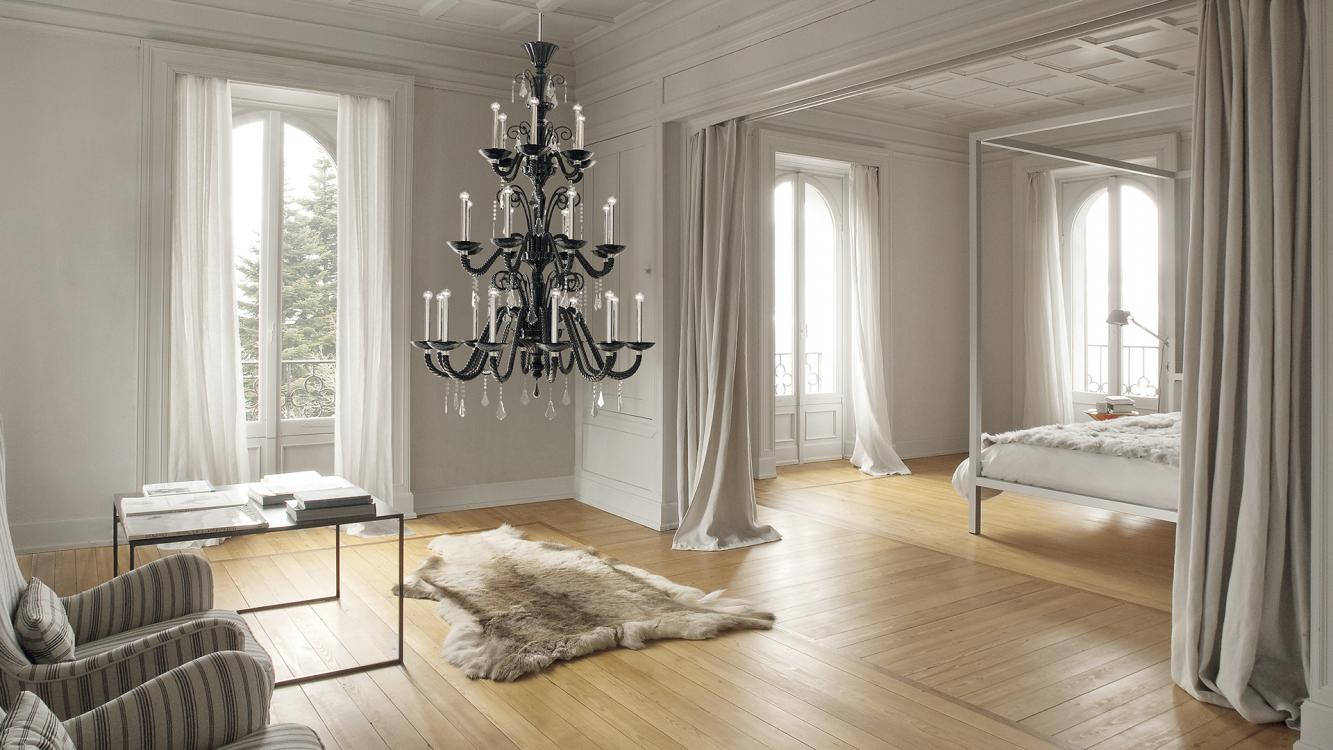 Barovier & Toso Люстра Izmir 5555 от Barovier & Toso — в интерьере