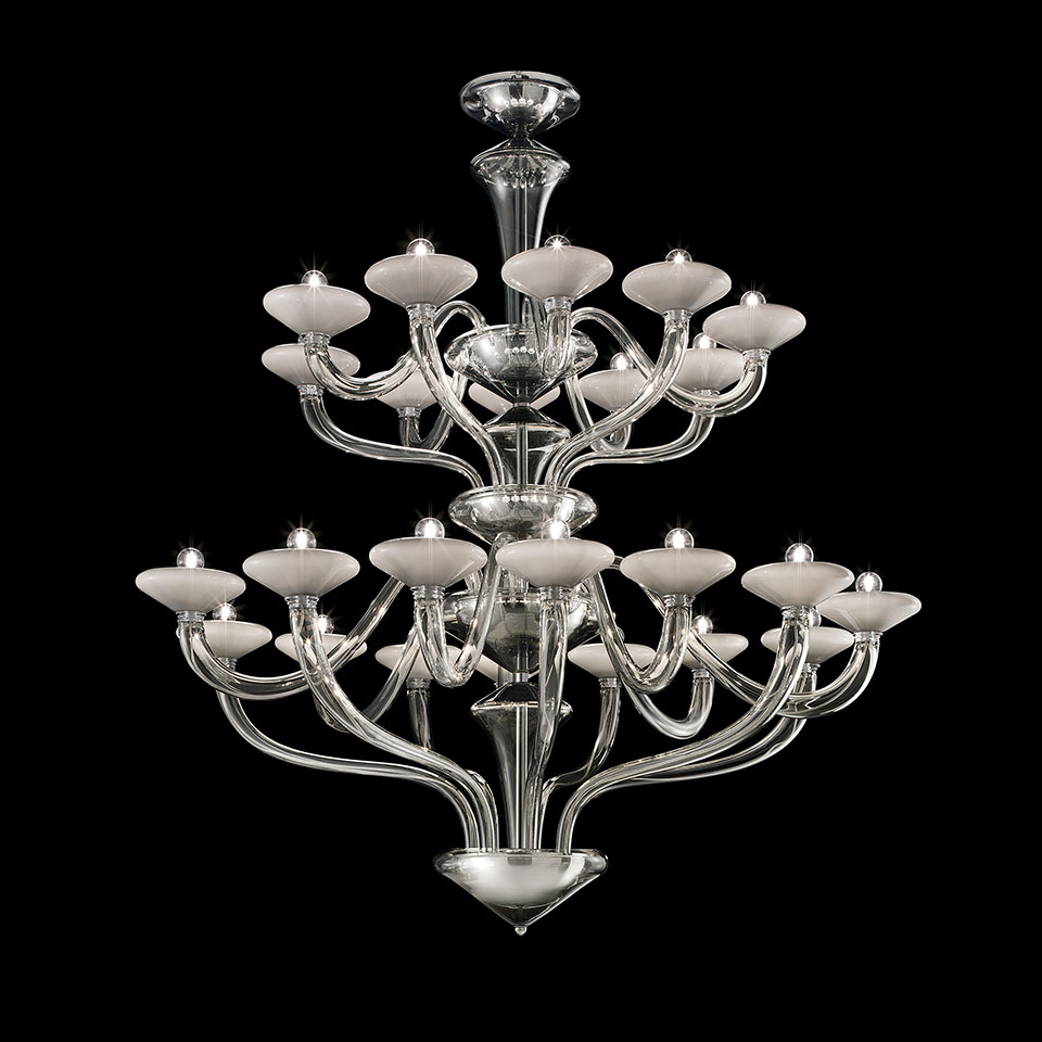 Barovier & Toso Люстра Windsor 5676-24 от Barovier & Toso — в интерьере