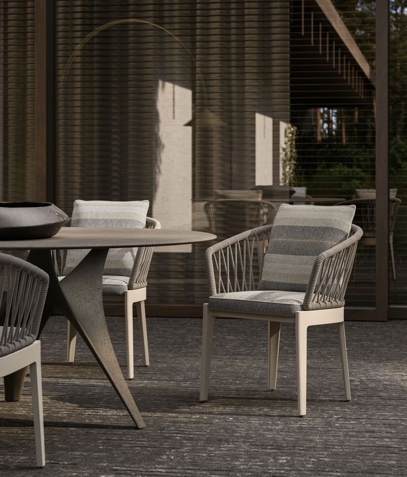 Molteni&C Уличный стул Chelsea от Molteni & C — в интерьере