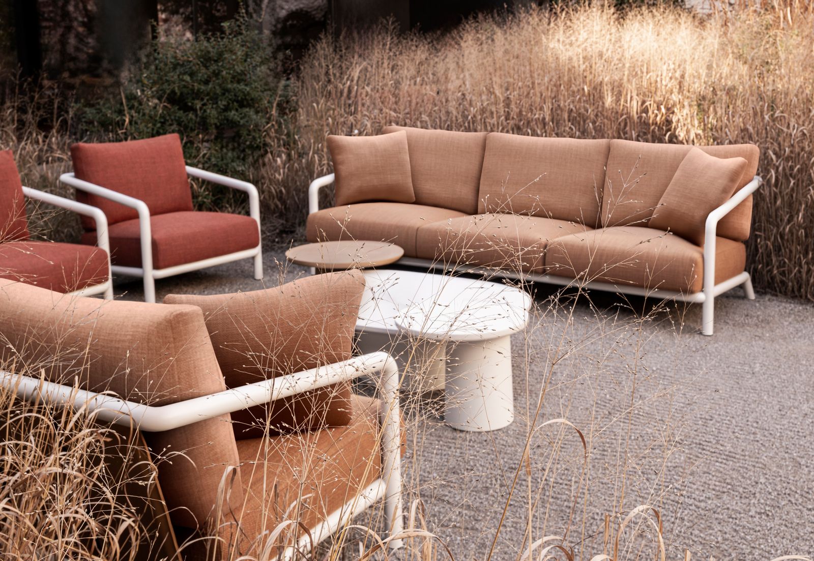 Molteni&C Уличный диван Soleva от Molteni & C — в интерьере
