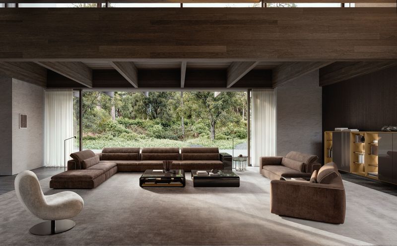 Molteni&C Ковер Infra от Molteni & C — в интерьере