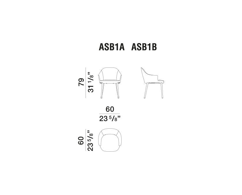 Molteni&C Стул Atelia от Molteni & C
