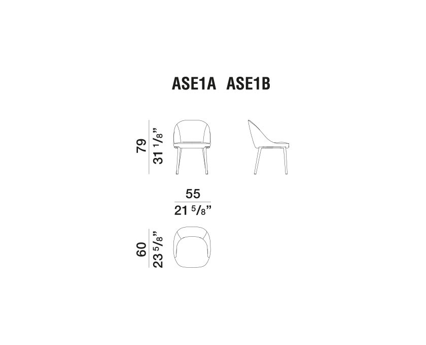 Molteni&C Стул Atelia от Molteni & C