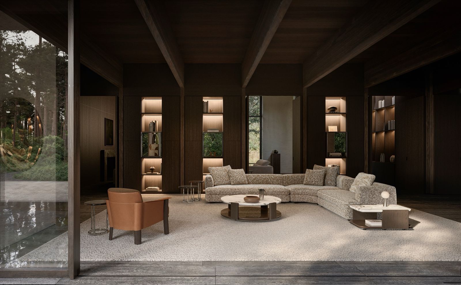 Molteni&C Журнальный столик Jeanne от Molteni & C — в интерьере