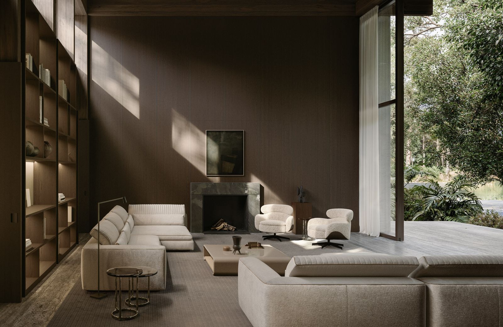 Molteni&C Кресло Leonard от Molteni & C — в интерьере