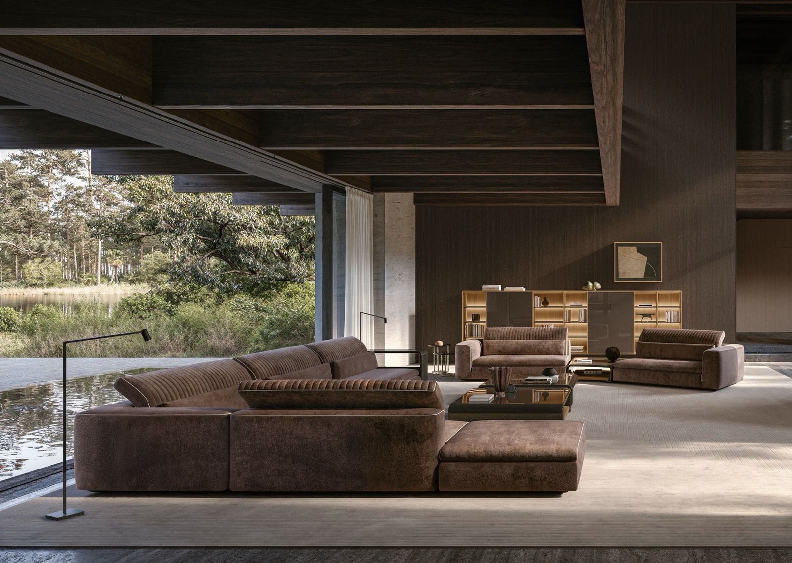 Molteni&C Диван Julian от Molteni & C — в интерьере