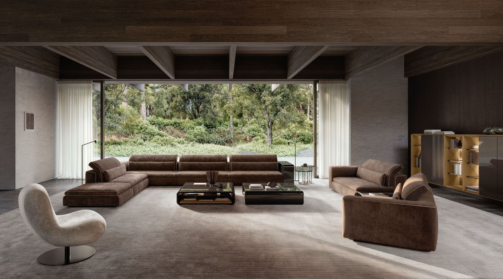 Molteni&C Диван Julian от Molteni & C — в интерьере
