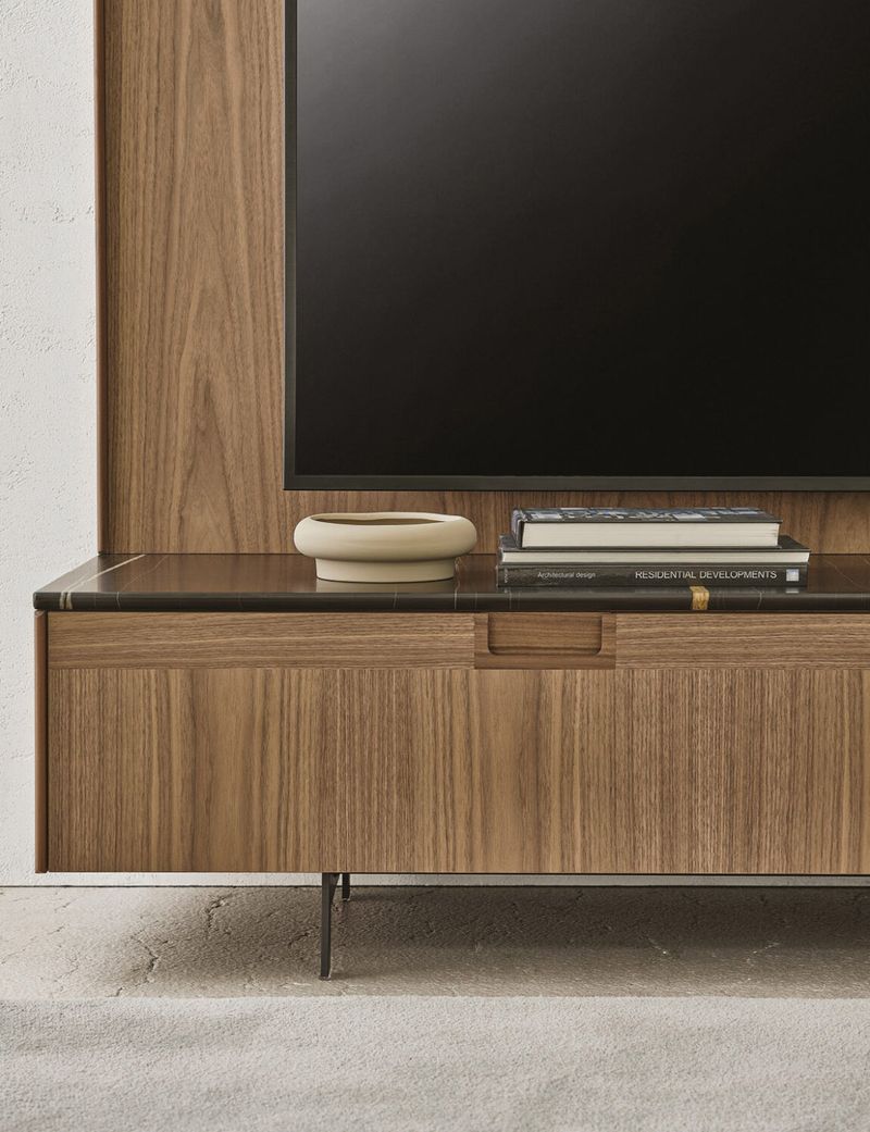 Porada Мебель под ТВ Matics TV от Porada — в интерьере