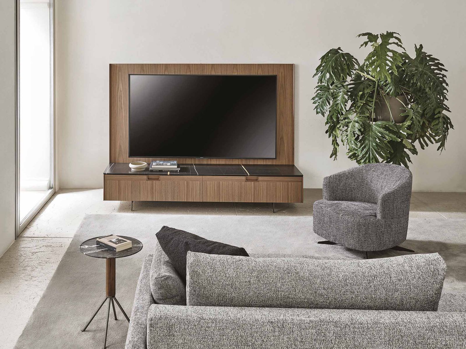 Porada Мебель под ТВ Matics TV от Porada — в интерьере