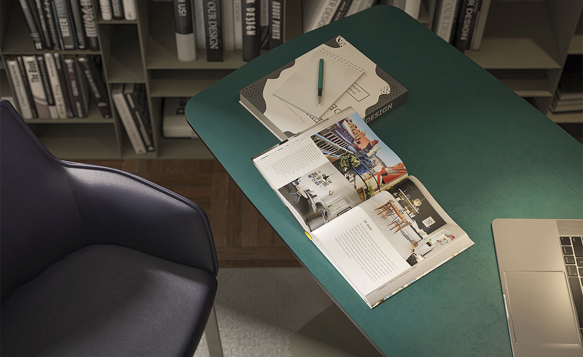 Cattelan Italia Письменный стол Runner Leather от Cattelan Italia — в интерьере