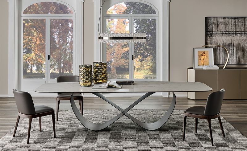 Cattelan Italia Стол Butterfly Keramik от Cattelan Italia — в интерьере