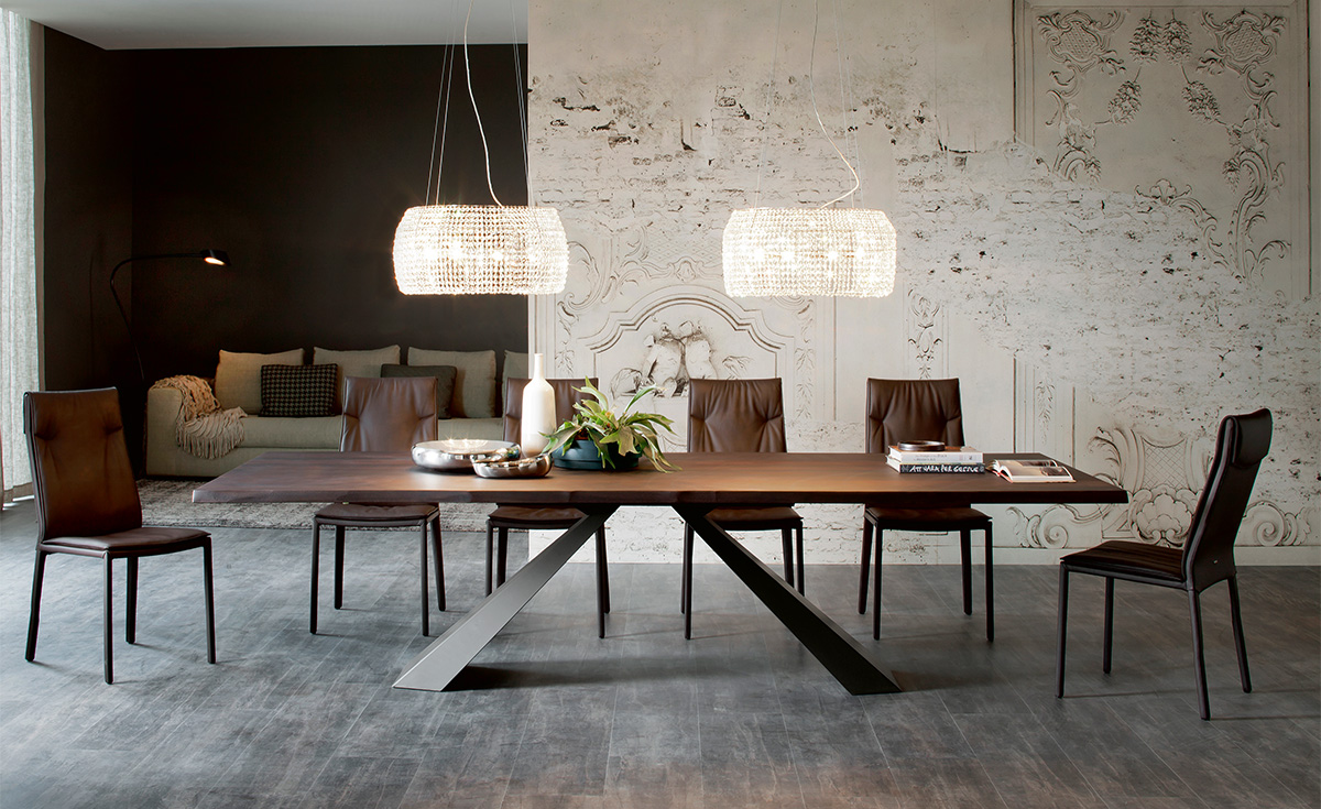 Cattelan Italia Стол Eliot Wood от Cattelan Italia — в интерьере
