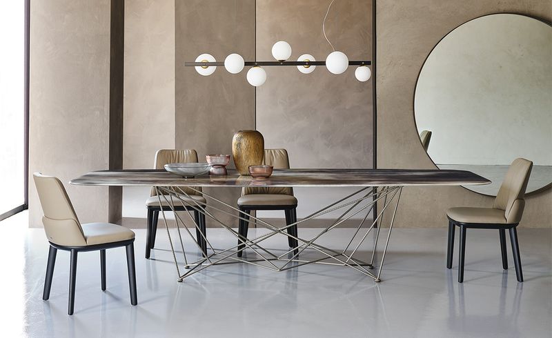 Cattelan Italia Стол Gordon Crystalart от Cattelan Italia — в интерьере