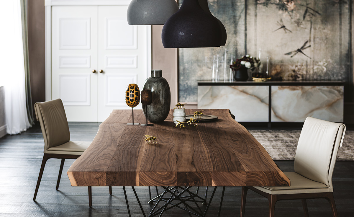 Cattelan Italia Стол Gordon Deep Wood от Cattelan Italia — в интерьере