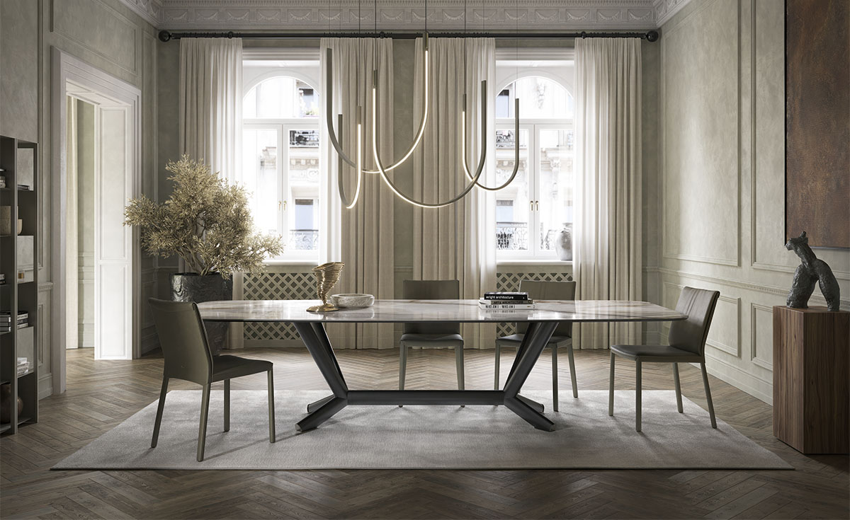 Cattelan Italia Стол Planer Keramik от Cattelan Italia — в интерьере