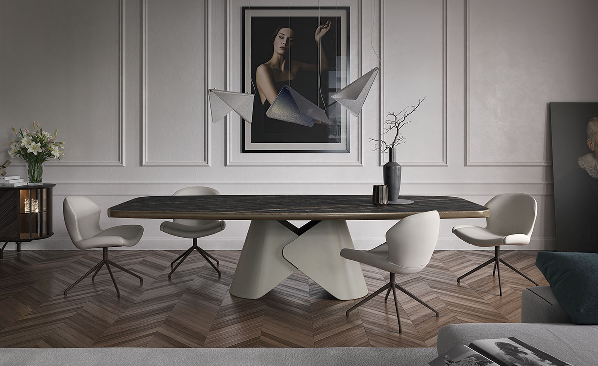 Cattelan Italia Стол Scott Keramik Premium от Cattelan Italia — в интерьере