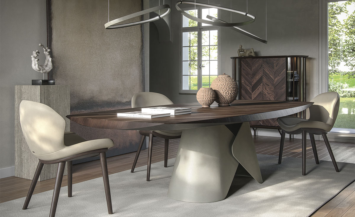 Cattelan Italia Стол Scott Wood от Cattelan Italia — в интерьере