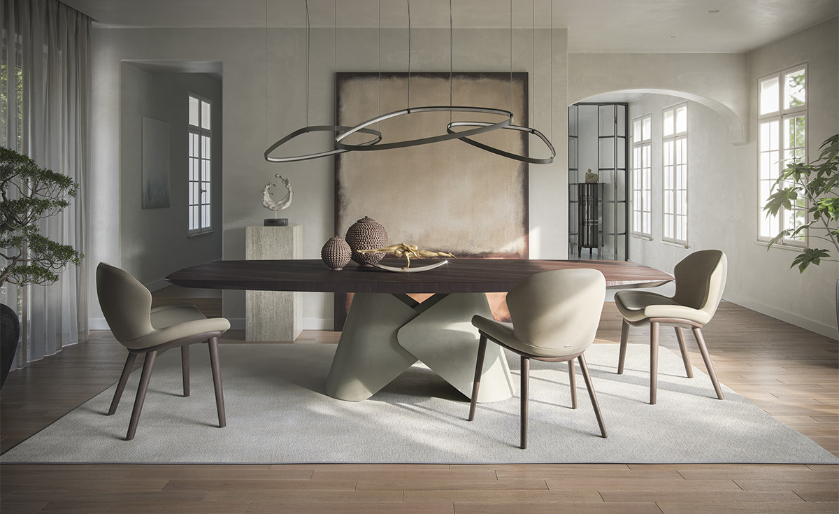 Cattelan Italia Стол Scott Wood от Cattelan Italia — в интерьере