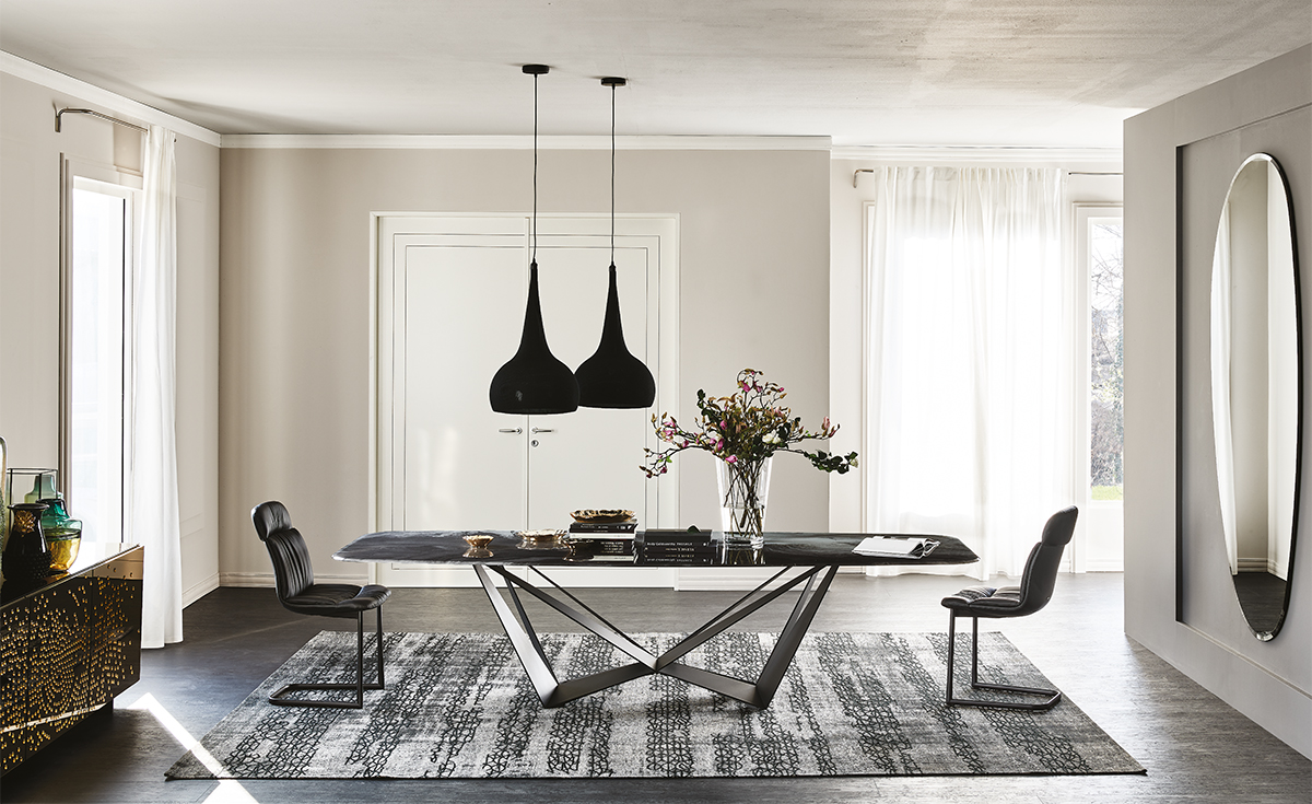 Cattelan Italia Стол Skorpio Crystalart от Cattelan Italia — в интерьере