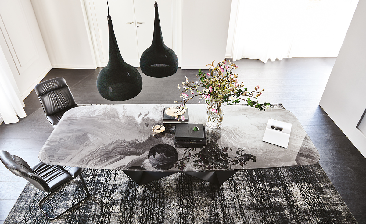 Cattelan Italia Стол Skorpio Crystalart от Cattelan Italia — в интерьере