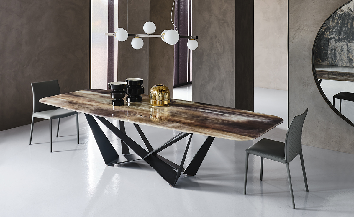 Cattelan Italia Стол Skorpio Crystalart от Cattelan Italia — в интерьере