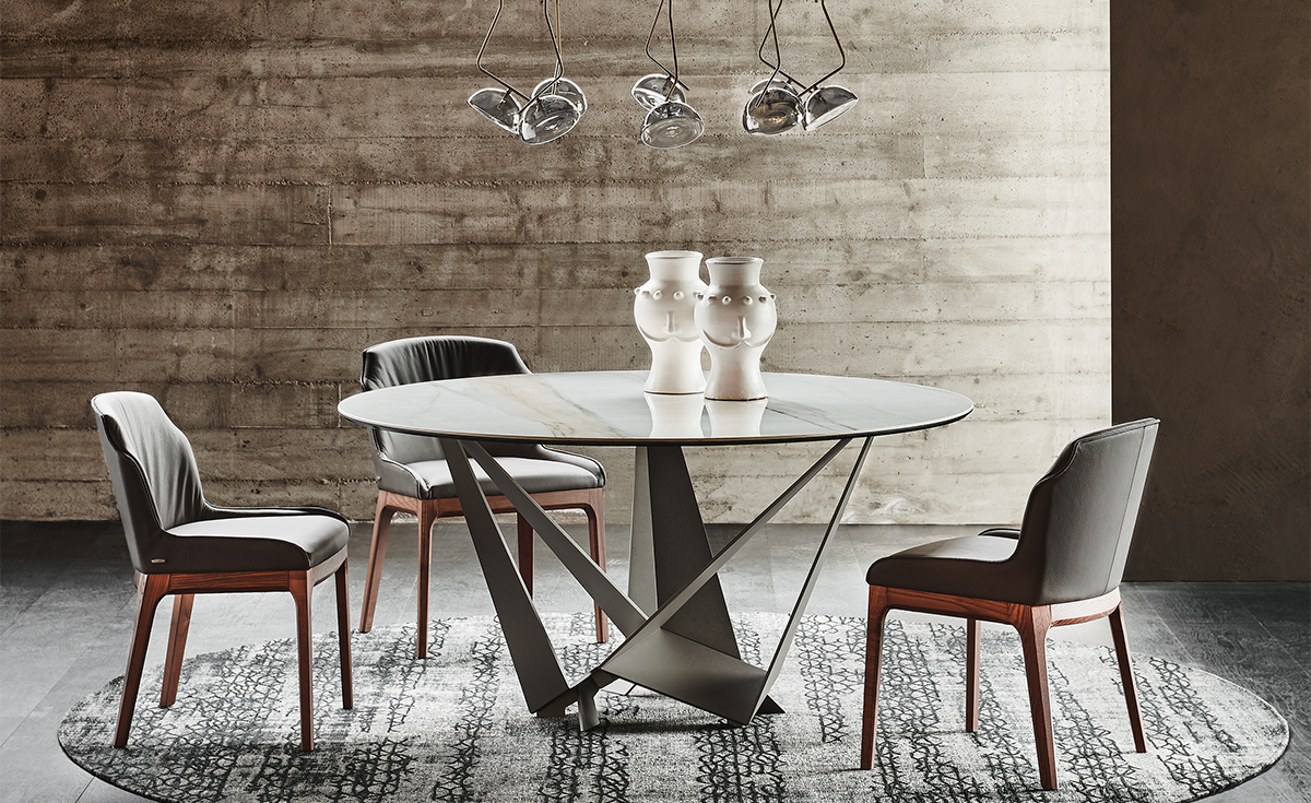 Cattelan Italia Стол Skorpio Keramik Round от Cattelan Italia — в интерьере