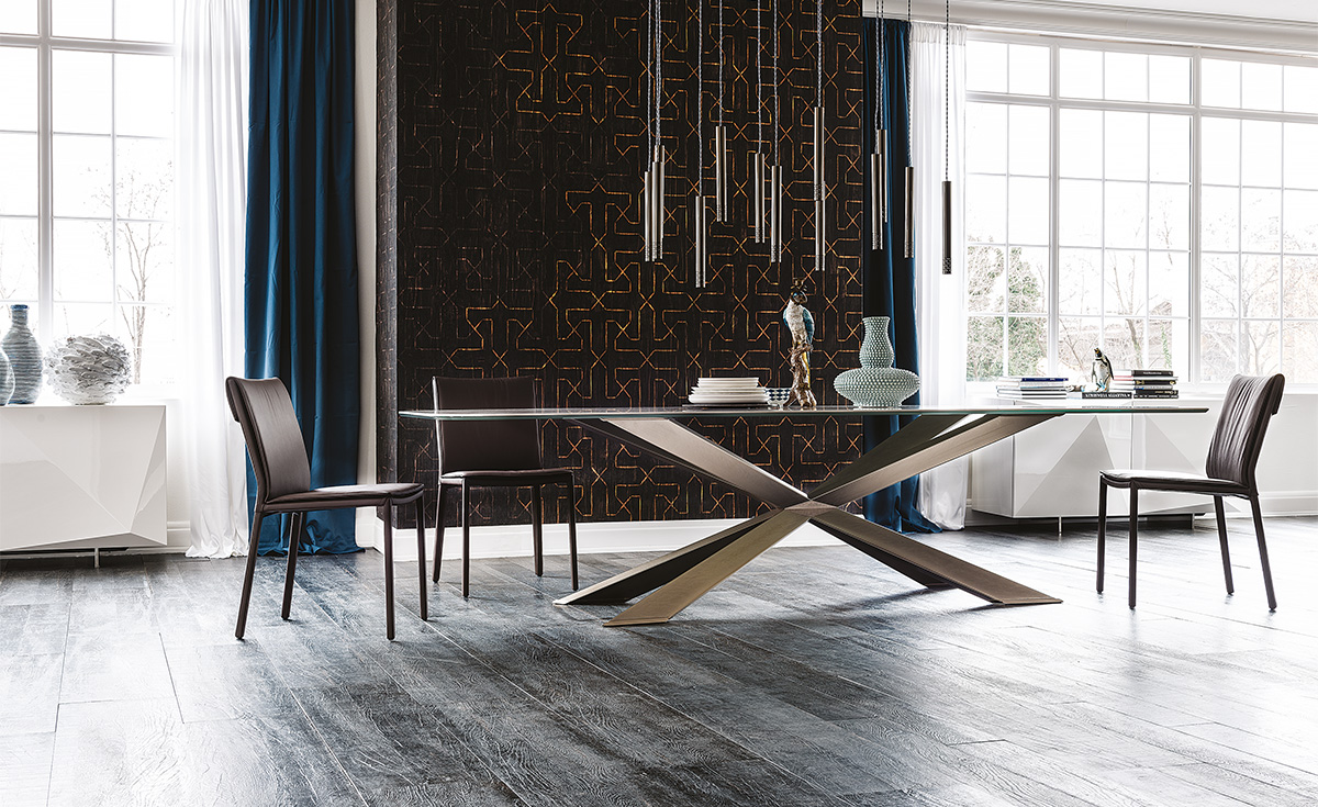 Cattelan Italia Стол Spyder Keramik от Cattelan Italia — в интерьере