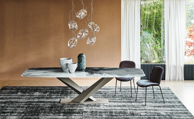Cattelan Italia Стол Stratos Crystalart от Cattelan Italia — в интерьере