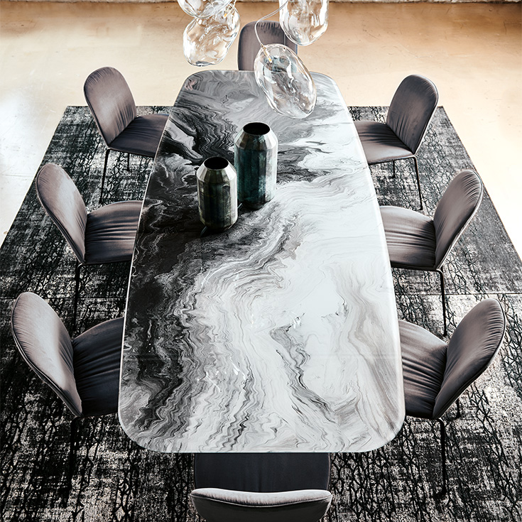 Cattelan Italia Стол Stratos Crystalart от Cattelan Italia — в интерьере
